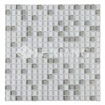 15mm Blends Square Colorful Crystal Glass Mosaic Tile Backsplash Tile-1