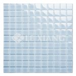 25mm Square Crystal Glass Blue Mosaic Tile Backsplash-8