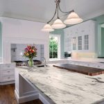 American Augusta White Marble Countertops For Kitchen-4