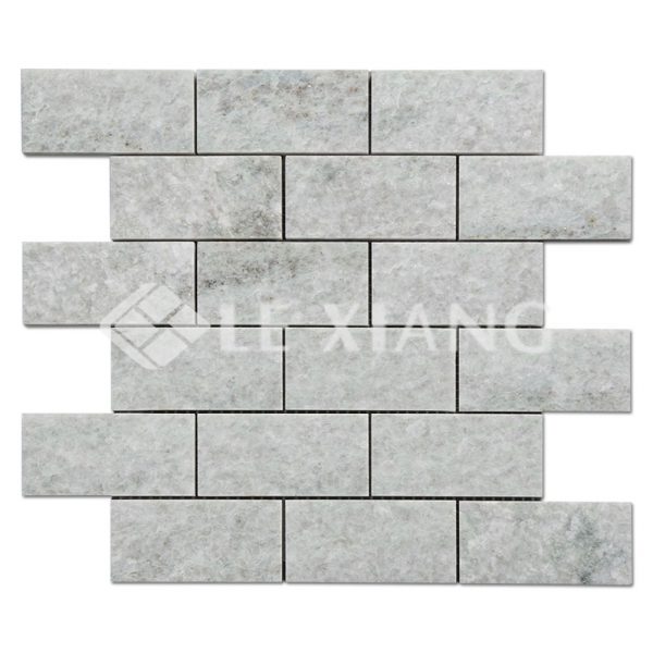 Brick Marble Mosaic Tile Ming Green For Kitchen Backsplash-1