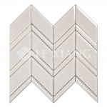 Chevron Crystal Glass Mosaics Tile For Kitchen Backsplash-2