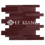 Colorful Strip Crystal Glass Mosaic Tile 5-4