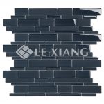 Colorful Strip Crystal Glass Mosaic Tile 6-5