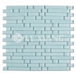 Crystal Glass Strip Mosaics Tile Kitchen Backsplash Bathroom Wall-10