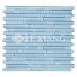 Crystal Glass Strip Mosaics Tile Kitchen Backsplash Bathroom Wall-7