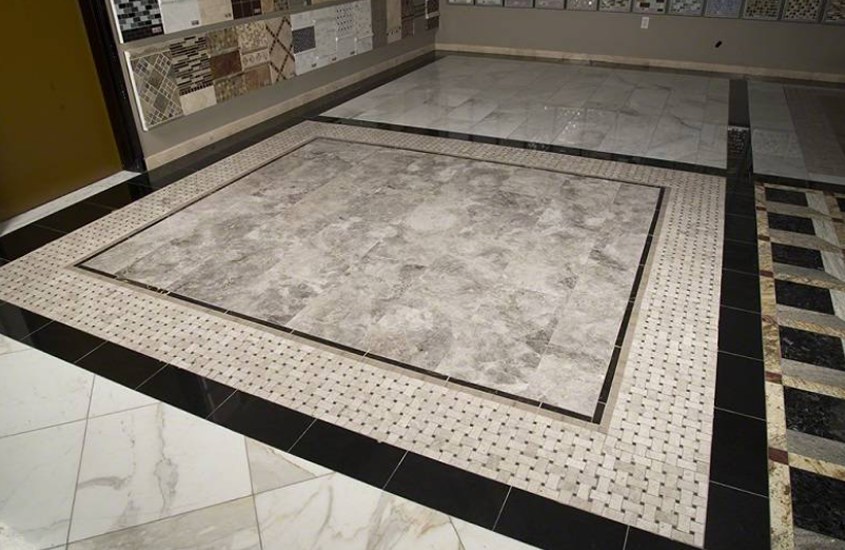 Deep Laurent Brown China Marble Commercial Flooring 6