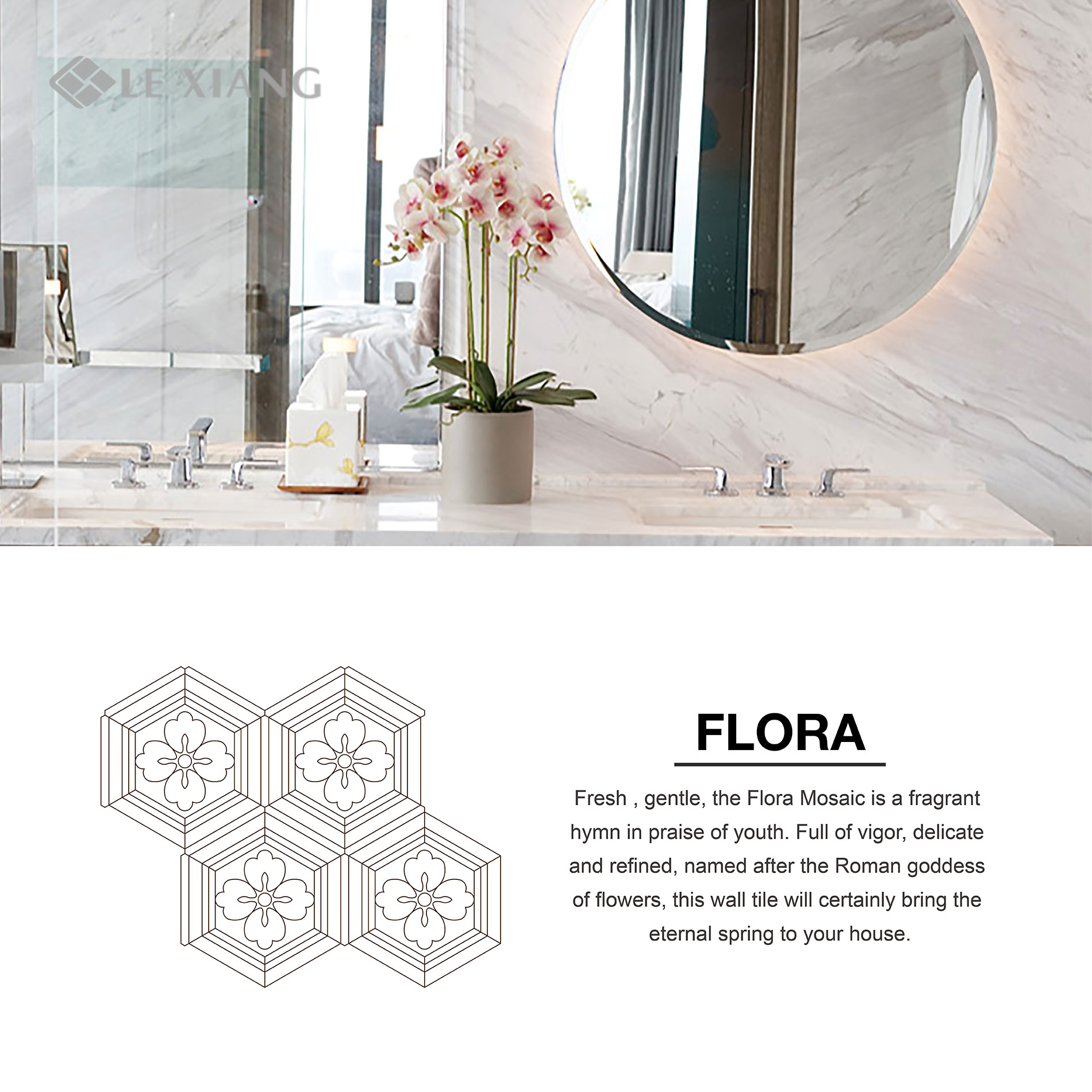 Flora-Marble-Water-Jet-Cut-Stone-Mosaic-Tile-For-Bathroom-Wall-3