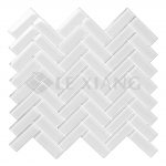 Herringbone Glass Mosaic Tile Kitchen Backsplash Bathroom Wall-1