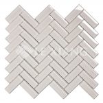 Herringbone Glass Mosaic Tile Kitchen Backsplash Bathroom Wall-12