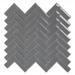 Herringbone Glass Mosaic Tile Kitchen Backsplash Bathroom Wall-2