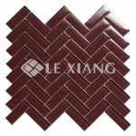 Herringbone Glass Mosaic Tile Kitchen Backsplash Bathroom Wall-5