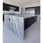 Indian Fantasy Brown Marble Kitchen Vanity Tops-5