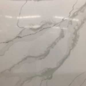 LXSQ6440 Calacatta Mix Quartz Stone Kitchen Countertops 2