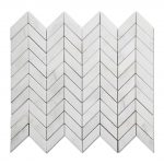 Marble Chevron Mosaic Tile For Kitchen Backsplash And Bathroom Wall-6