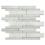 Marble Strip Mosaic Tile For Kitchen Backsplash And Bathroom Floor Backsplash Wall 3-2