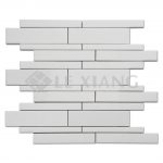 Marble Strip Mosaic Tile For Kitchen Backsplash And Bathroom Floor Backsplash Wall 3-3