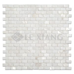 Mother Of Pearl Brick Kitchen Backsplash Mosaic Tile-1