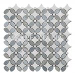 Mumflower Pattern Marble Mosaics Tile-5