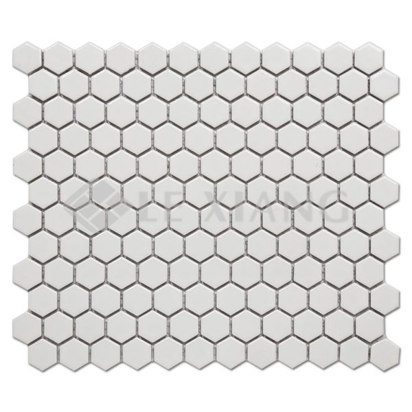 Porcelain Hexagon Mosaic Tile For Bathroom Wall Flooring Tiles-1