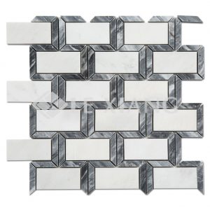 Stone Brick Marble Mosaic Tile Collection-1