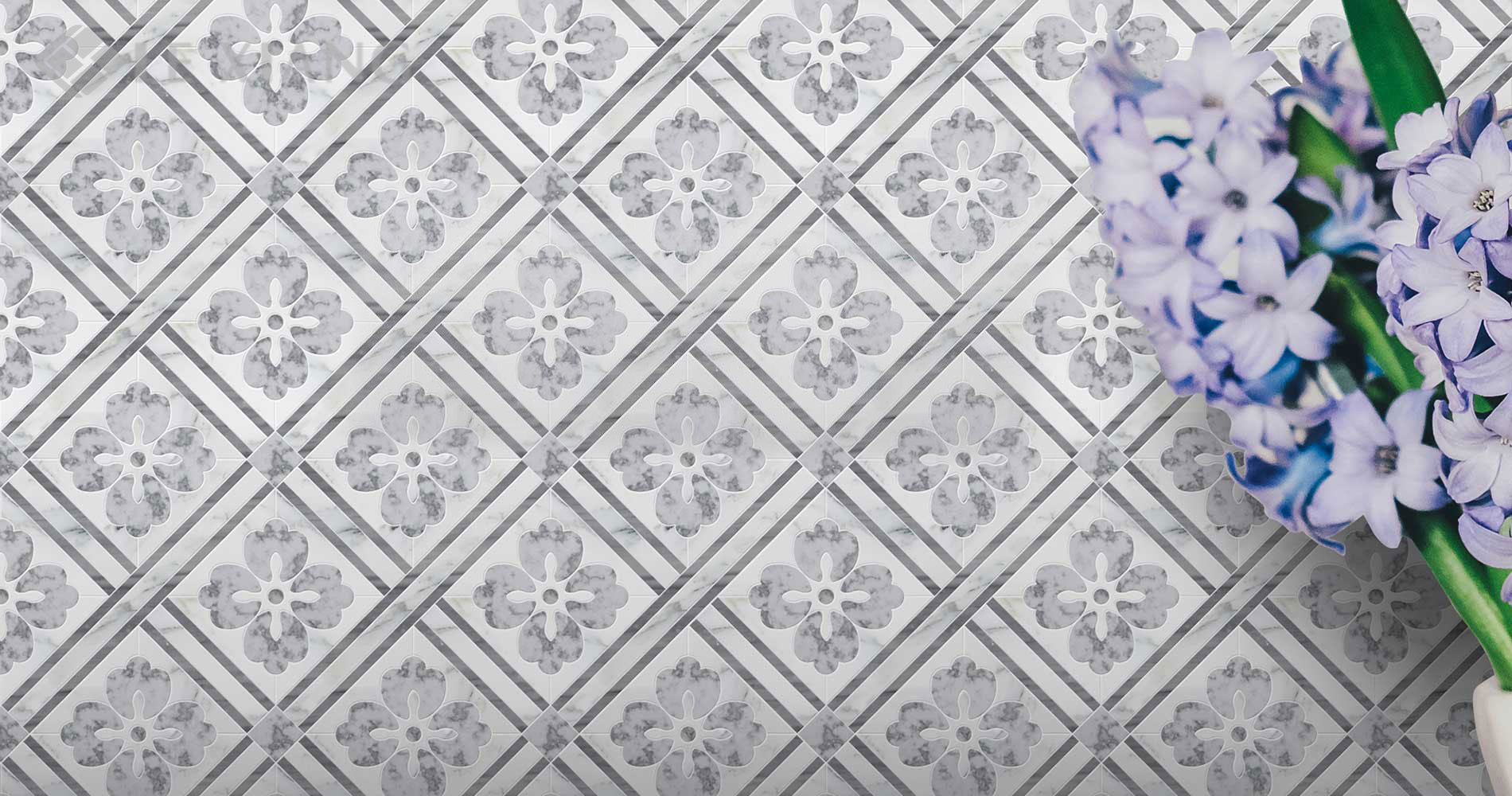 Water-Jet-Cut-Marble-Mosaic-Tile-Gardenia-For-Bathroom-Wall-Tiles-3