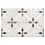 Water Jet Cut Marble Passiflora Mosaic Tile Kitchen Backsplash-5