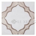 Water Jet Cut My Fair Lady Marble Mosaic Tile-3