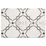 Water Jet Cut My Fair Lady Marble Mosaic Tile-6