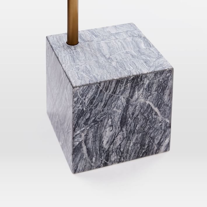 Marble Cube Base Side Table-7