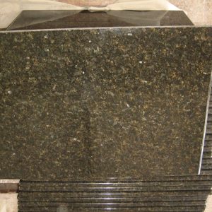 Uba Tuba Granite Green Color Kitchen Countertop-2