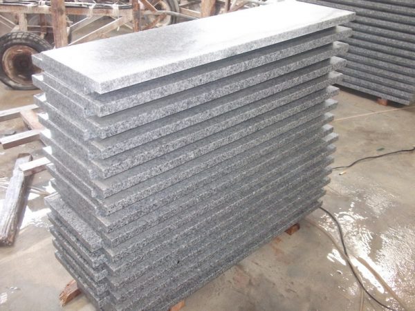 G603 Grey Granite Interior Stairs For Sale-4