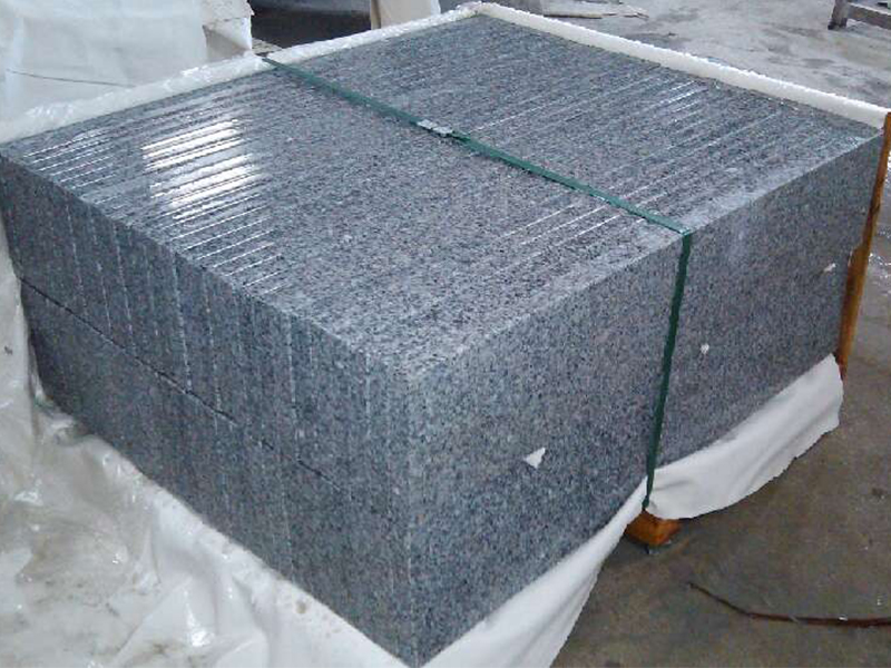 G603 Grey Granite Interior Stairs For Sale-7