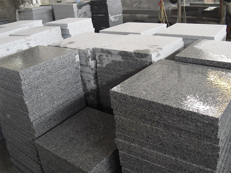 G603 Grey Granite Slab Exterior Flooring Tiles-3