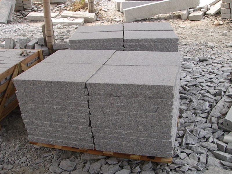 G603 Grey Granite Slab Exterior Flooring Tiles-6