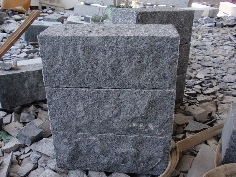 G654 Dark Grey Granite Custom Wall Stone-2