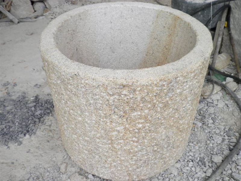 G682 Yellow Granite Stone Trough Customizable-4